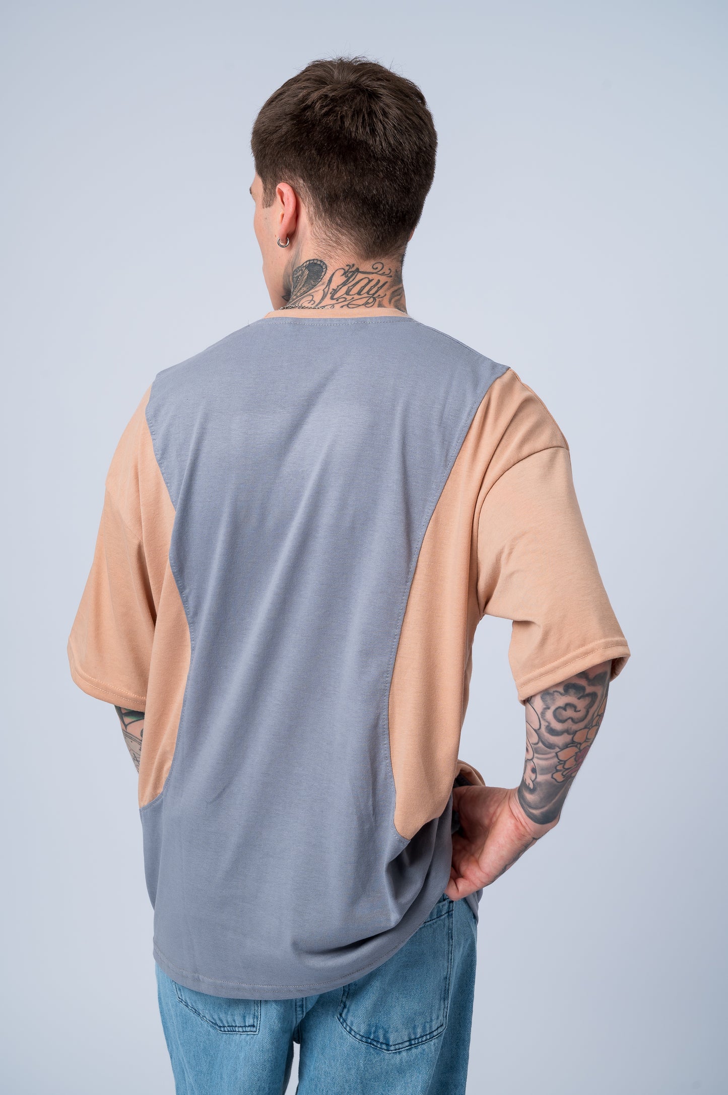 REMERA COMBINADA