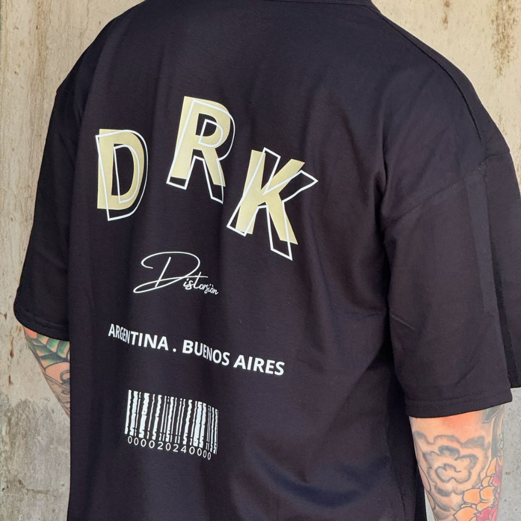 REMERA OVERSIZE DISTORSION