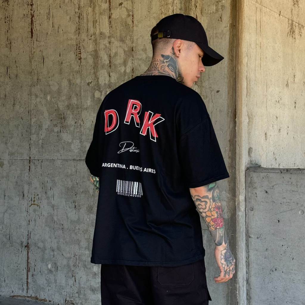 REMERA OVERSIZE DISTORSION