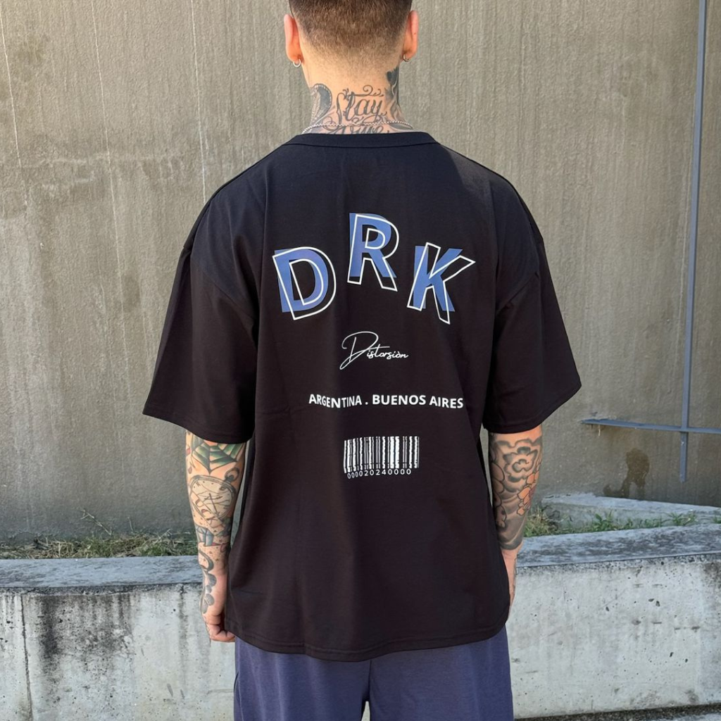 REMERA OVERSIZE DISTORSION